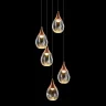 Подвесной светильник Delight Collection Stilla MD24001004-5A copper/clear