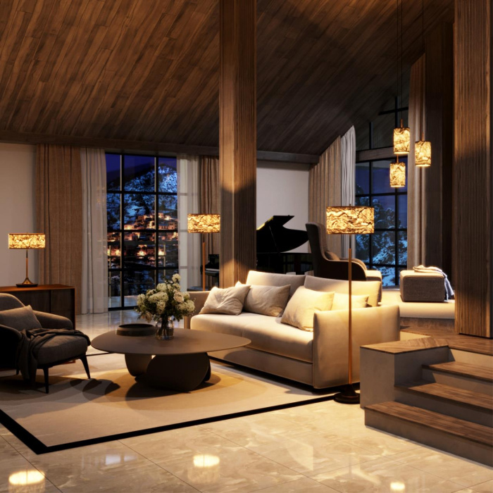 Торшер Odeon Light Bergi 5064/2F