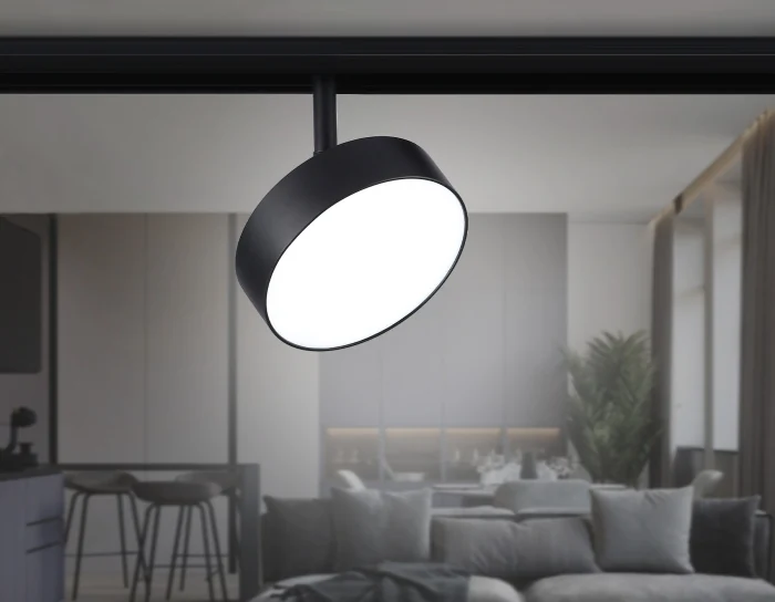 Светильник светодиодный трековый для шинопровода Magnetic Ambrella light GL3855