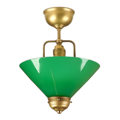 Потолочный светильник Berliner Messinglampen D50-70grB