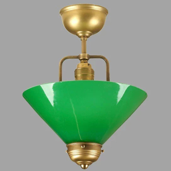 Потолочный светильник Berliner Messinglampen D50-70grB