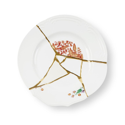 Тарелка Seletti Kintsugi 9611