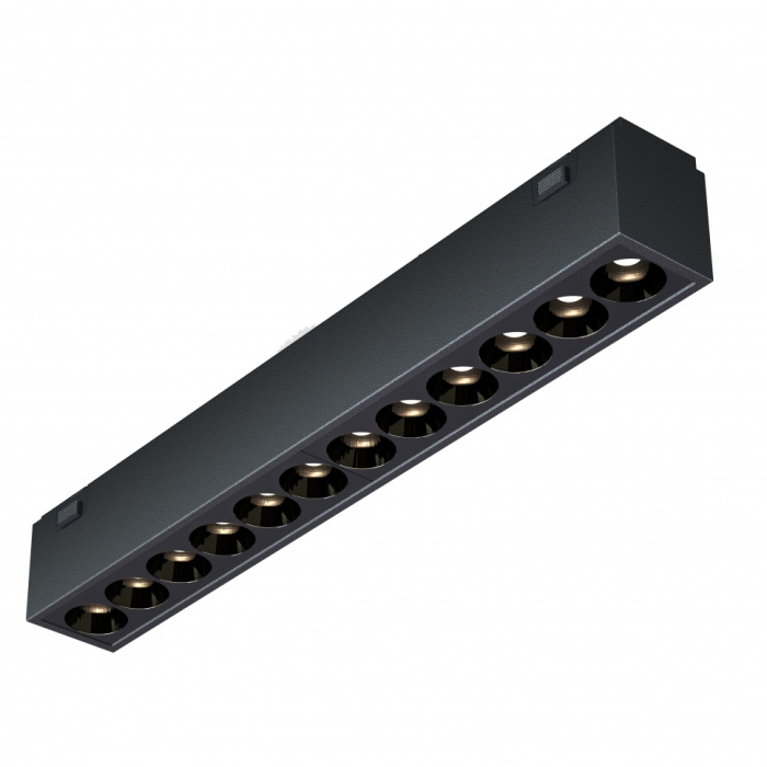 Светильник трековый магнитный iLedex VISION 4825-039-L197-12W-36DG-3000K-BK