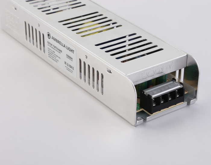 Блок питания с EMC для светодиодной ленты 24V 200W 8,3A IP20 185-260V 223*67*40 GS8684 Ambrella light GS8684