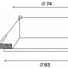 Встраиваемый светильник Hesby Lighting Lillestrom HSBL_0222