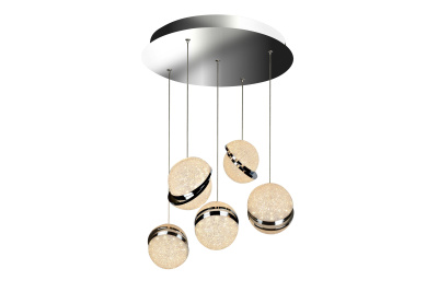 Подвесной светильник iLedex Crystal Ball C4474-5R CR