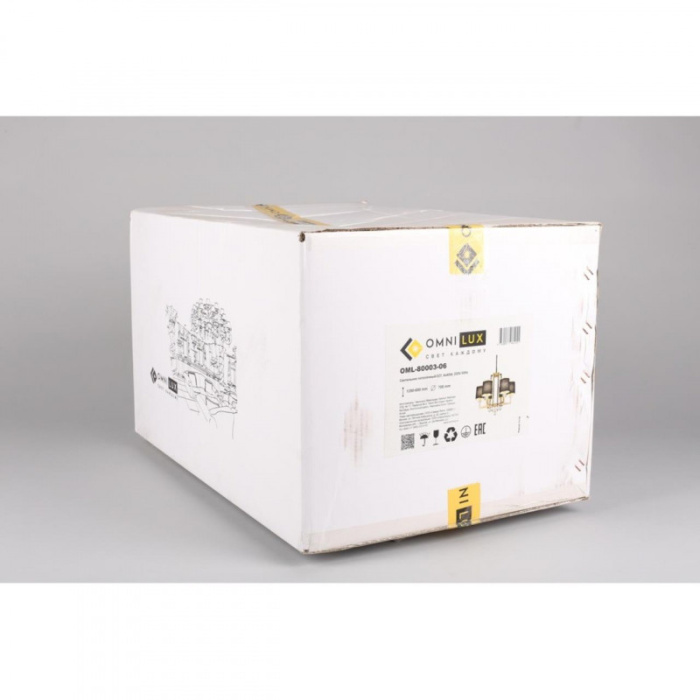 Люстра подвесная Omnilux Maranello OML-80003-06