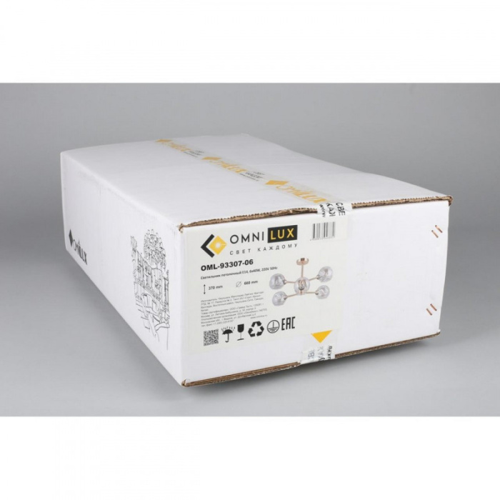 Люстра потолочная Omnilux Ostellato OML-93307-06