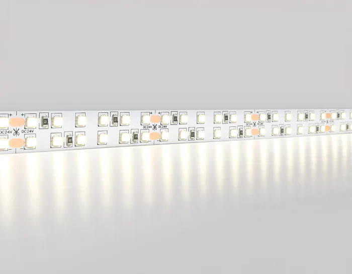 Светодиодная лента двухрядная Ambrella Light GS3702 2835 240Led /24W m/ 24V IP20 4500K 5m Ambrella light GS3702
