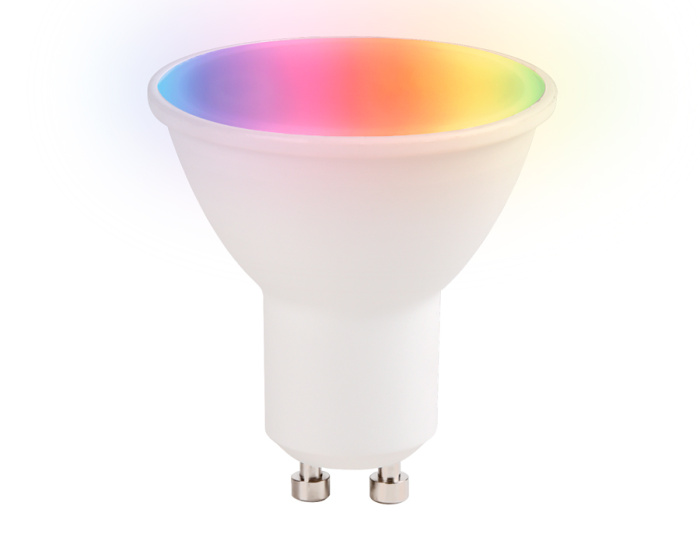 Светодиодная лампа MR16 с голосовым управлением и RGB подсветкой Ambrella light 207500