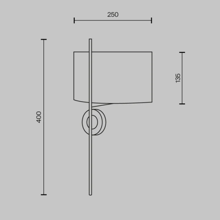 Бра Maytoni Glamping MOD437WL-02BG