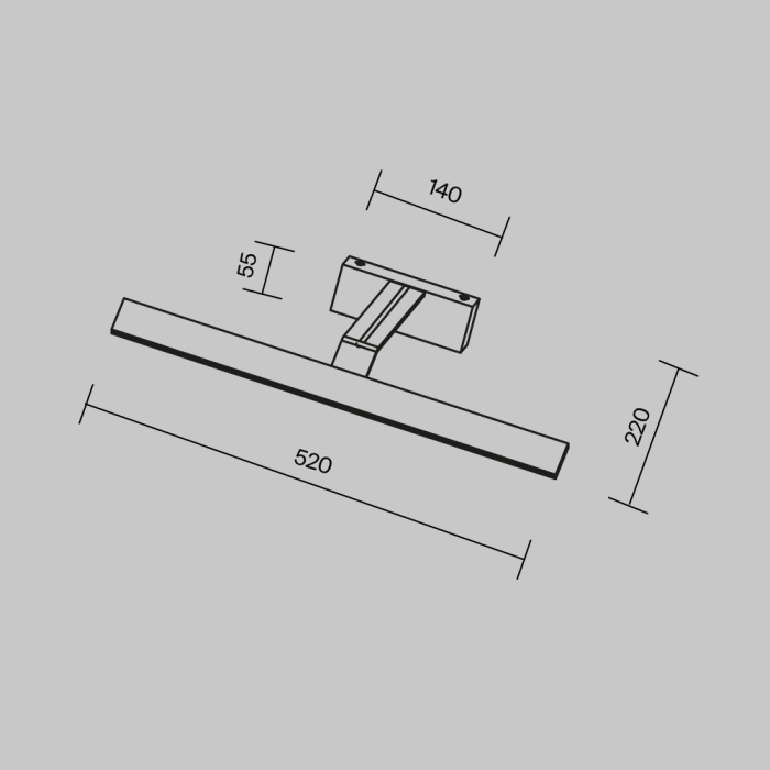 Подсветка Maytoni Decart MIR010WL-L12B4K