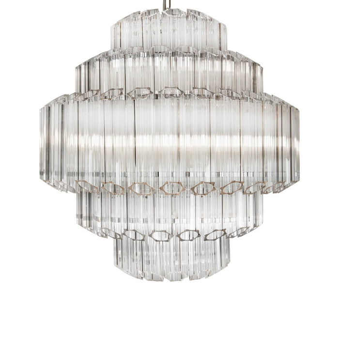 Подвесная люстра iLamp Destiny MD0267-7 CHROME+CLEAR