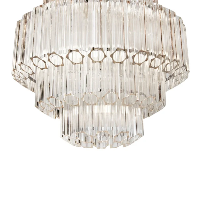 Подвесная люстра iLamp Destiny MD0267-7 CHROME+CLEAR