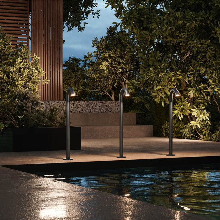 Садово-парковый светильник Maytoni Lumi O476FL-L4GF3K