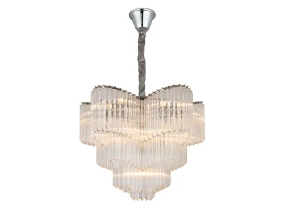 Каскадная люстра Newport Amanda 8918/C nickel М0066829