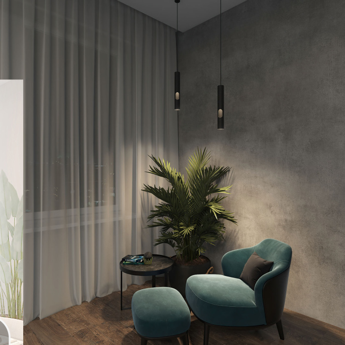 Подвесной светильник Denkirs AERO DK4045-BK