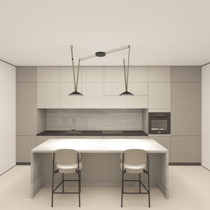 Светильник на шине Denkirs BELTY FLOW DK5564-BK