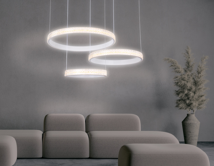 Подвесной светодиодный светильник с пультом Ambrella light FA6161