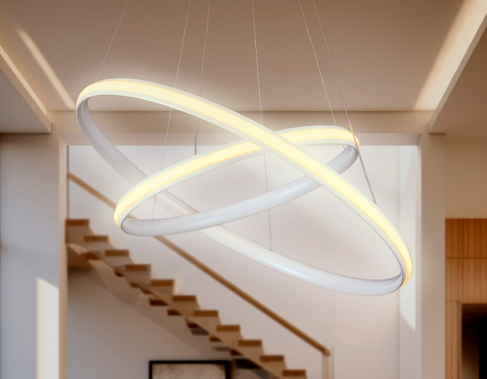 Подвесной светодиодный светильник с пультом Ambrella light FL407