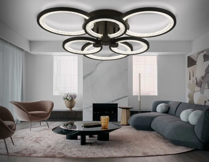 Потолочный светодиодный светильник с пультом Ambrella light FA4092