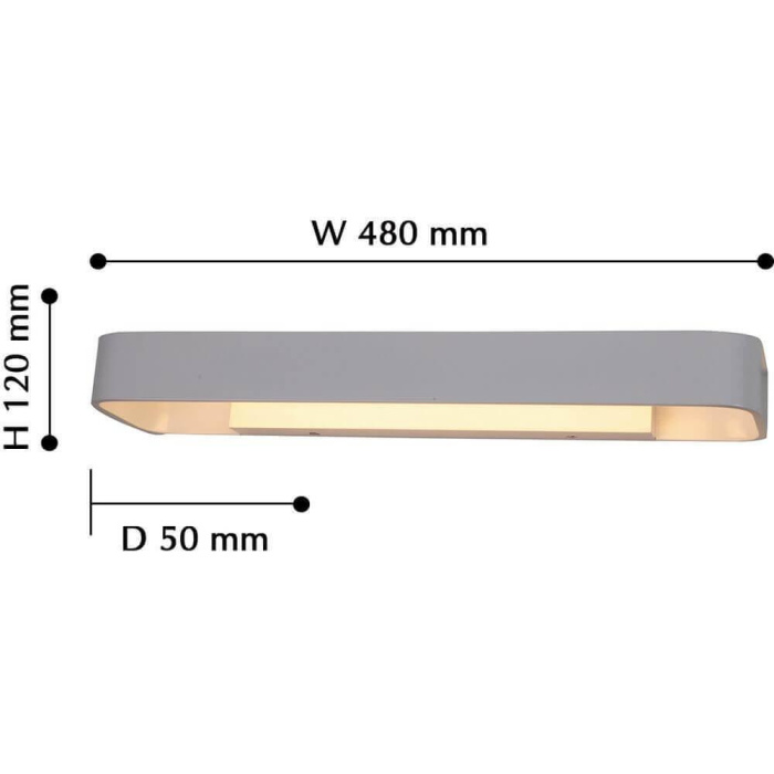 Настенный светодиодный светильник Favourite Praesens 2408-2W