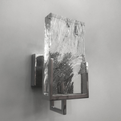 Бра Cloyd MINERAL W1 / выс. 30 см - хрусталь - хром (арт.20152)