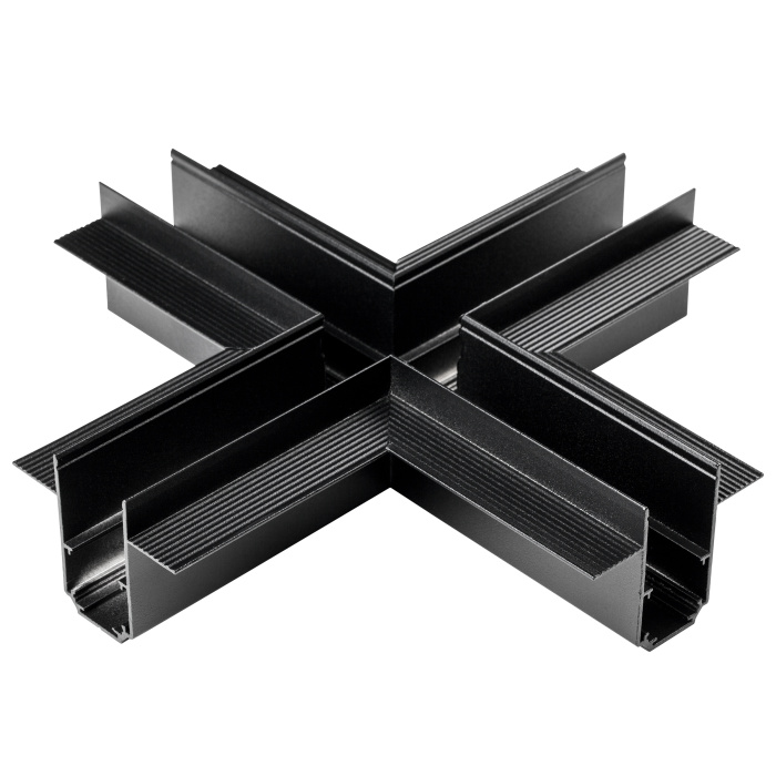 Соединитель для встраимаемого трека UNO Х-образный