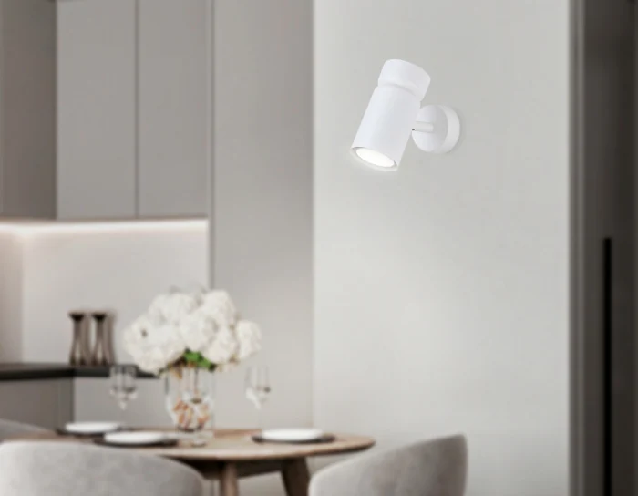 Накладной поворотный спот со сменной лампой GU10 Ambrella light TA13171