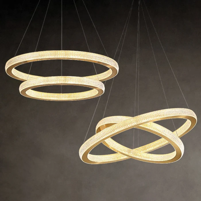 Люстра Cloyd PERIGEY C2 / Ø65 см - латунь (арт.10784)