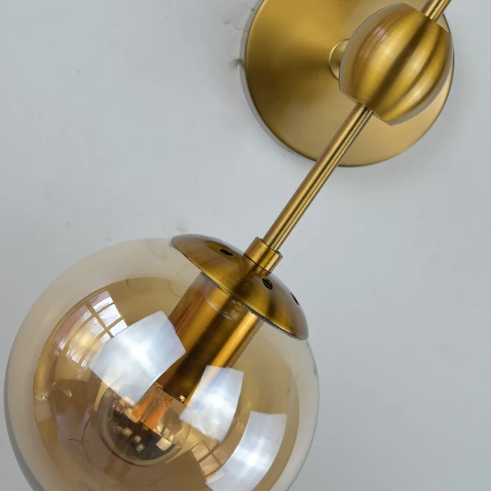 Бра Modo Sconce 2 Globes Gold ImperiumLoft