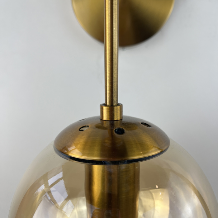Бра Modo Sconce 2 Globes Gold ImperiumLoft