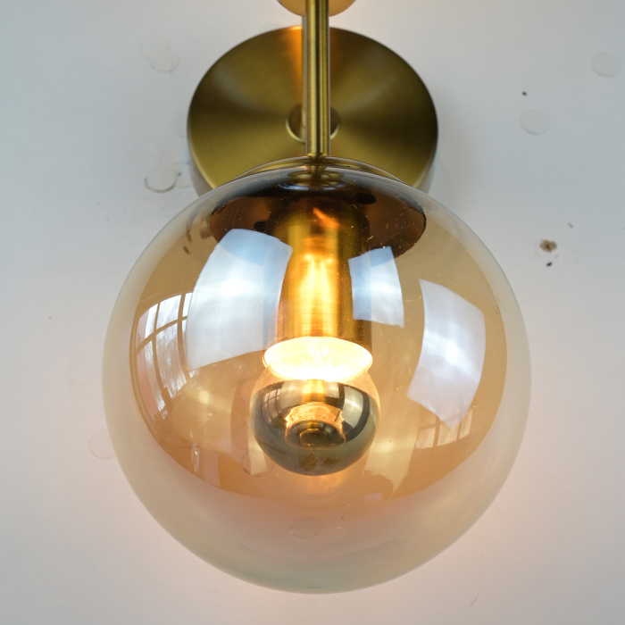 Бра Modo Sconce 2 Globes Gold ImperiumLoft