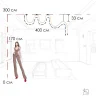 Потолочный светильник Loft it Thread 10388B Black