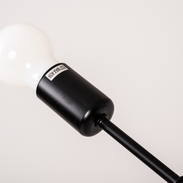 Люстра на штанге LATE D55 Black ImperiumLoft