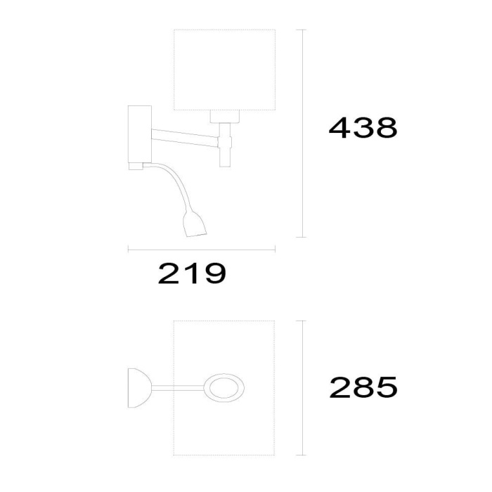 Настольная лампа Leds C4 BRISTOL 05-2820-21-21