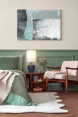 Настольная лампа Cloyd GARGANTUA-C T1 / выс. 48 см- черная керамика (арт.30146)