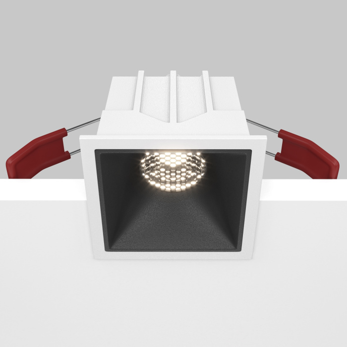 Встраиваемый светильник Maytoni Alfa LED DL043-01-10W4K-D-SQ-WB