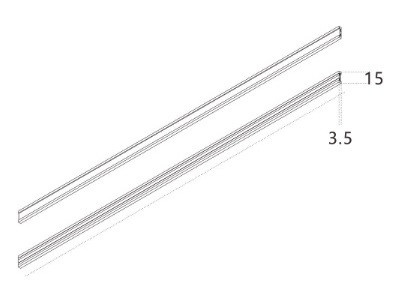 Шинопровод Italline IT010-4010 black