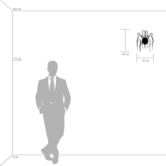 Настенный светильник Lightstar Mocco 792634