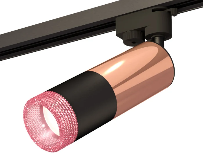 Комплект трекового однофазного светильника с композитным хрусталем Ambrella light XT6302061