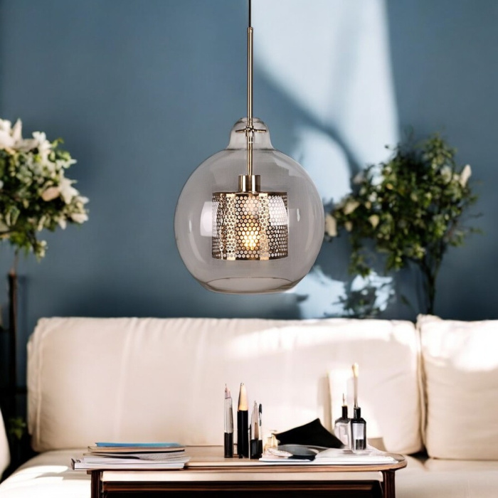 Подвесной светильник CATCH F pear brass D25 ImperiumLoft