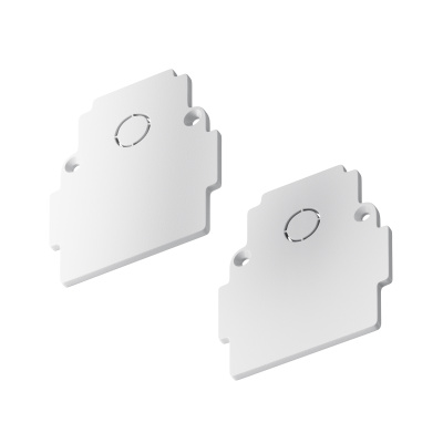 Заглушка торцевая 2шт Gravity встраиваемый белый Maytoni TRA010EC-42W