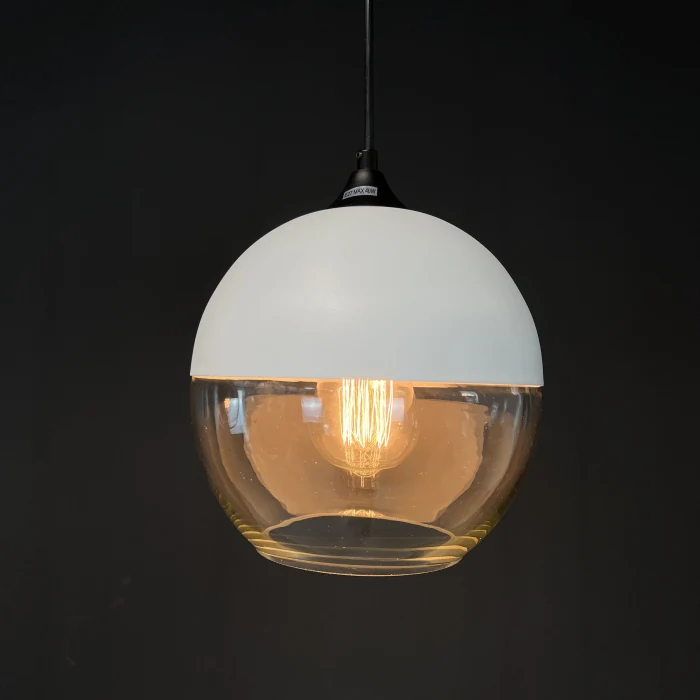 Подвесной светильник NORD C D20 White/Transparent ImperiumLoft