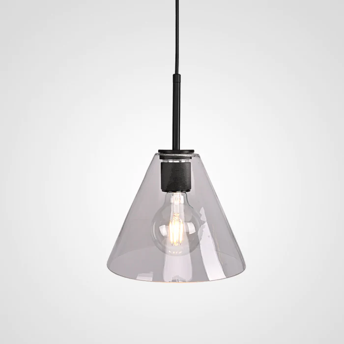 Подвесной светильник RH Utilitaire Funnel Pendant Black ImperiumLoft
