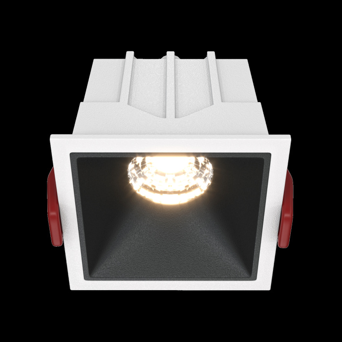 Встраиваемый светильник Maytoni Alfa LED DL043-01-10W3K-D-SQ-WB