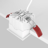 Встраиваемый светильник Maytoni Alfa LED DL043-01-10W3K-D-SQ-WB