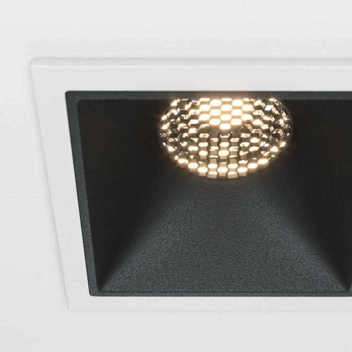 Встраиваемый светильник Maytoni Alfa LED DL043-01-10W3K-D-SQ-WB