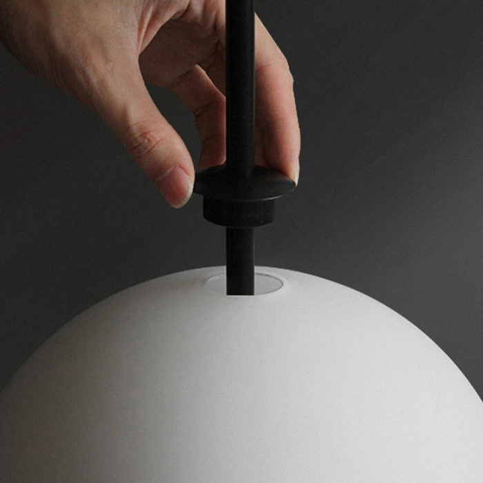 Подвесной светильник White beads Pendant D50 ImperiumLoft