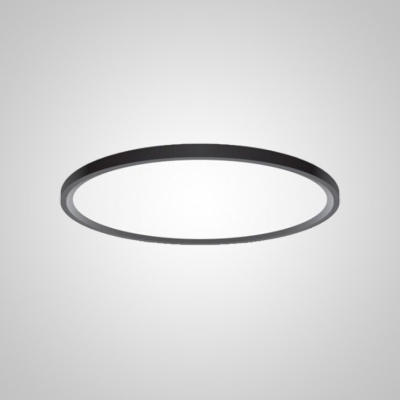 Потолочный светильник EXTRASLIM D50 Black ImperiumLoft